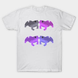 Bullfrog Buddies (Amethyst) T-Shirt